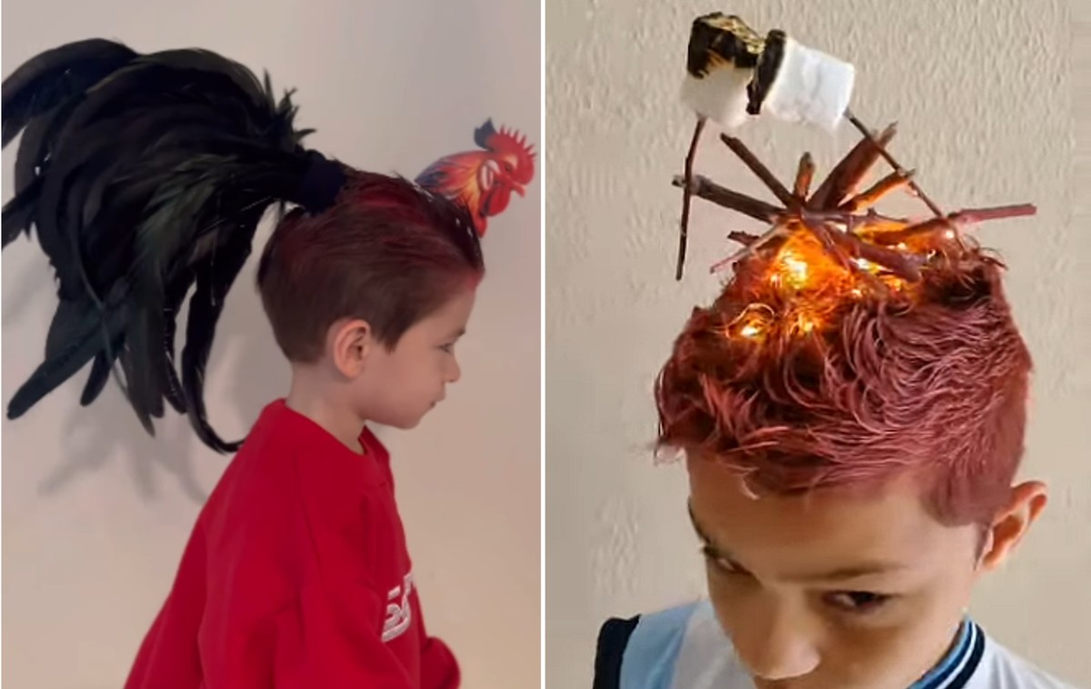 penteado infantil cabelo cacheado