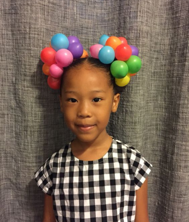 ideias cabelo maluco para escola