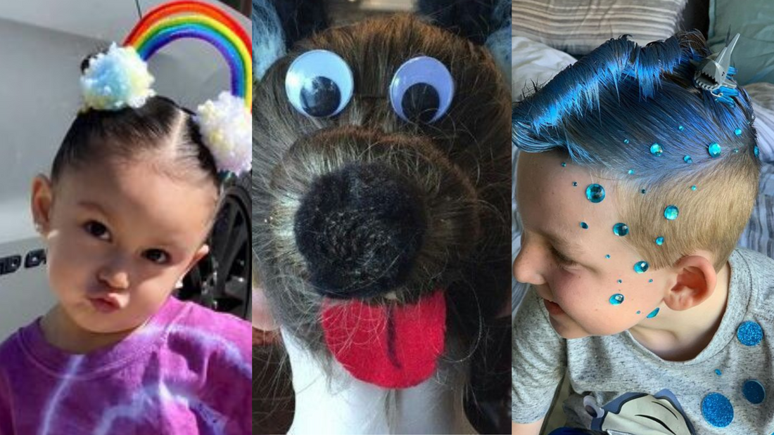 como fazer cabelo maluco em casa