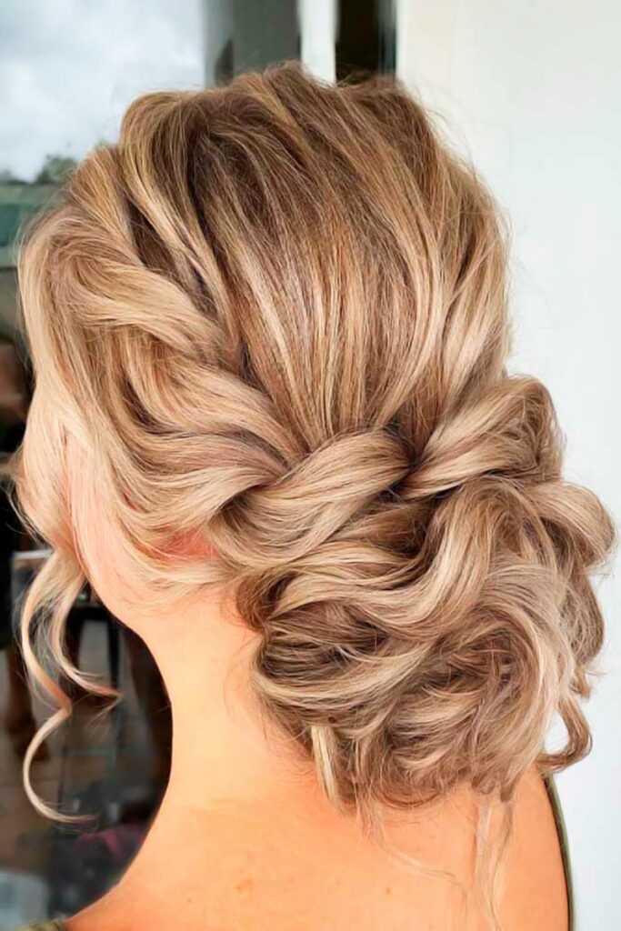 penteado mae noiva cabelo medio