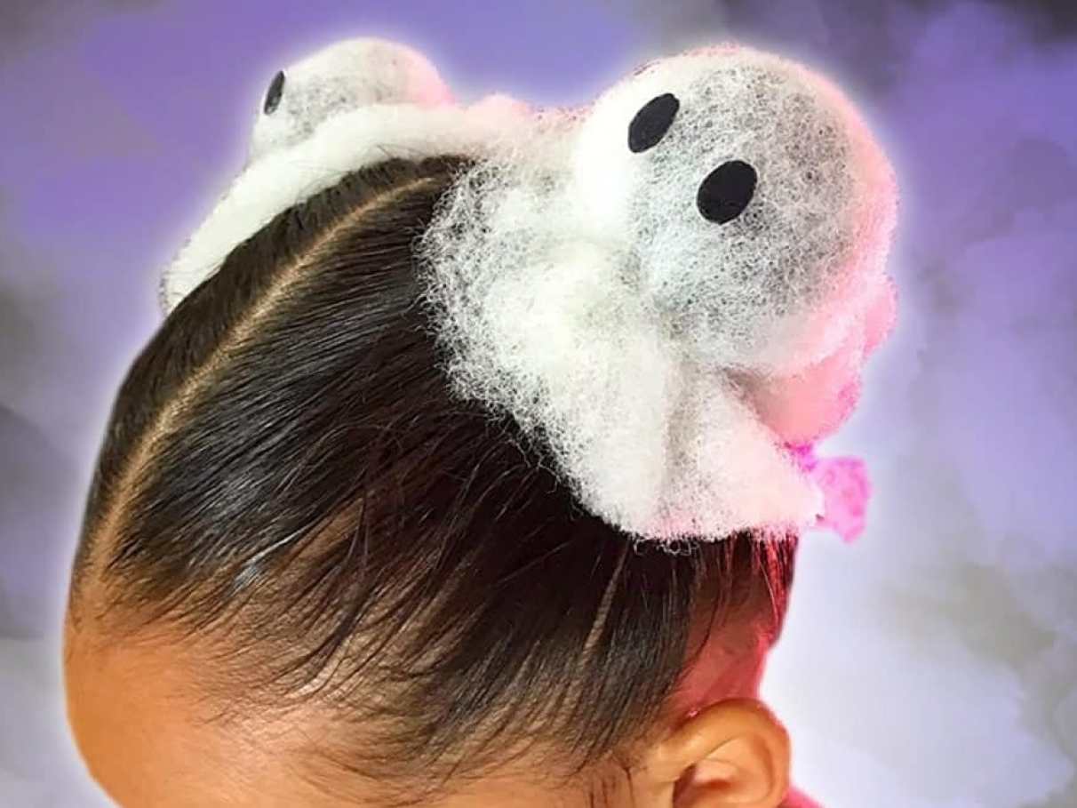 penteado maluco infantil aranha
