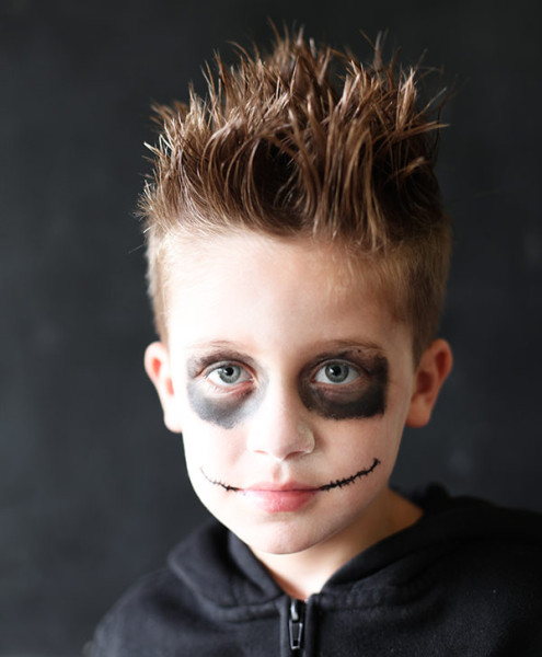 penteado maluco infantil bruxa