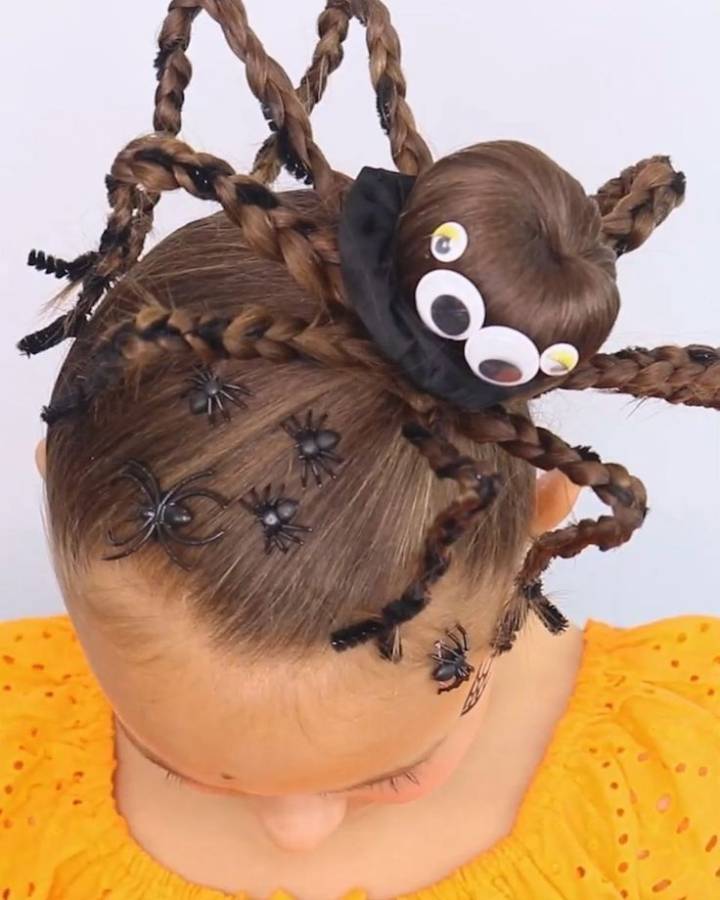 penteado maluco infantil abobora