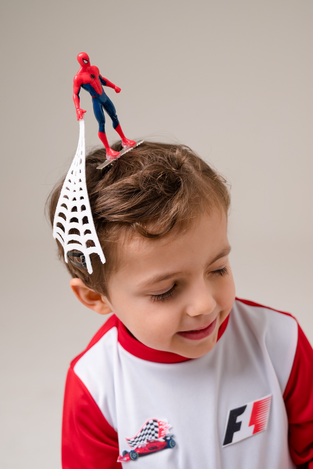 penteado temático infantil