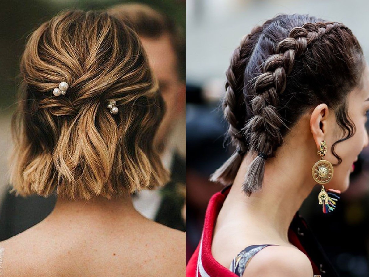 Penteado Para Cabelo Curto