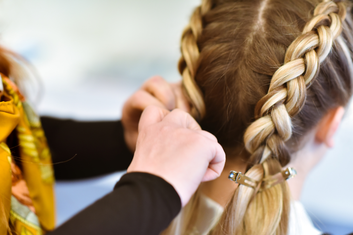 ideias penteado carnaval criança