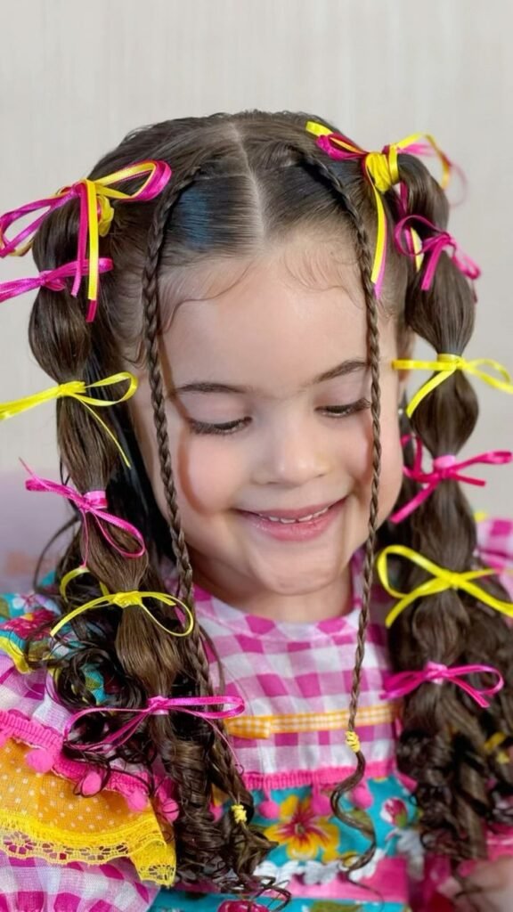 trança maria bonita criança passo a passo