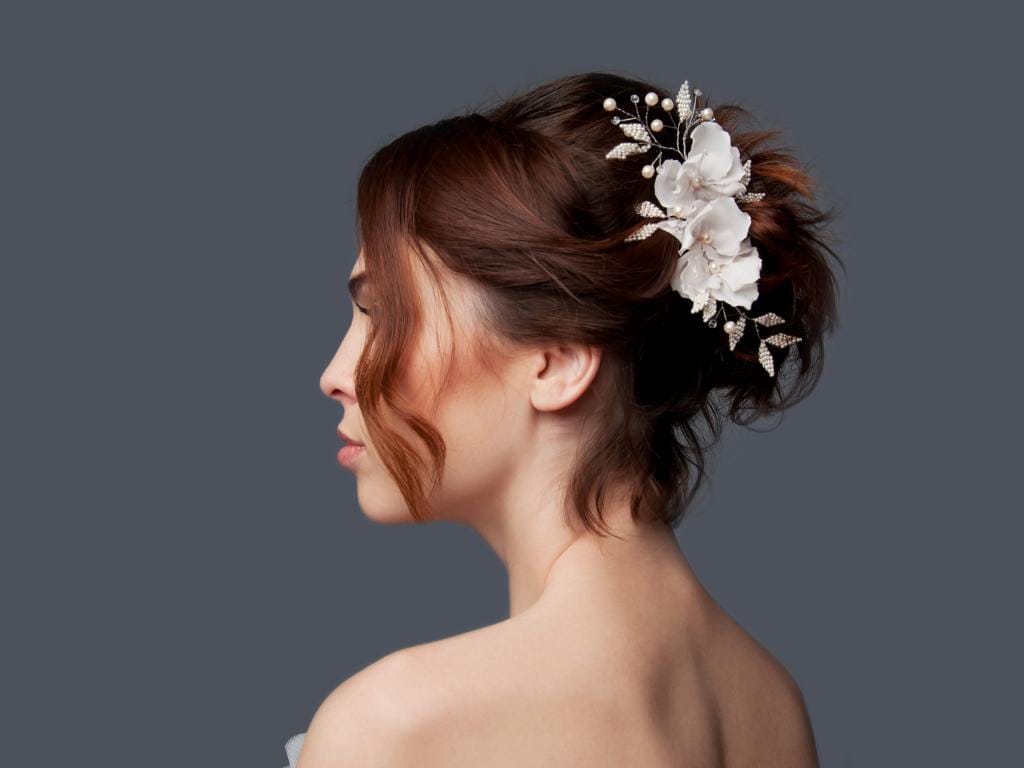 penteado para noiva cabelo curto