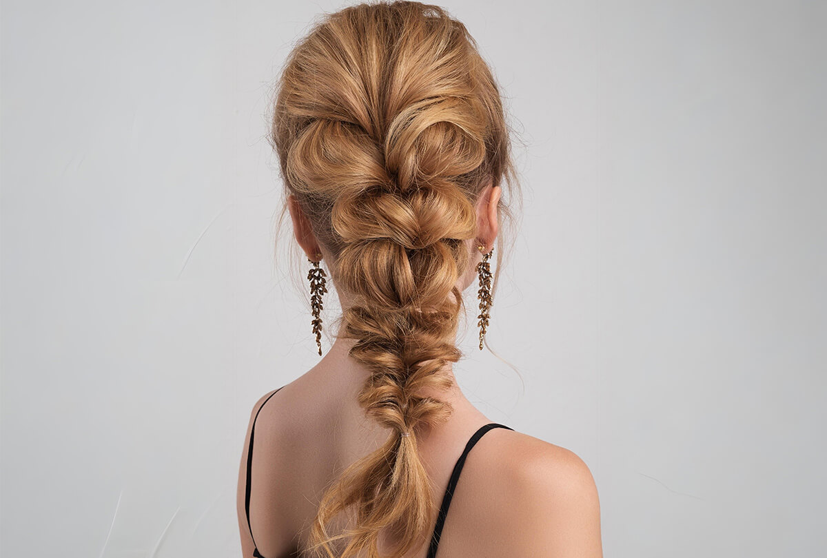 penteados presos para festa inspiração