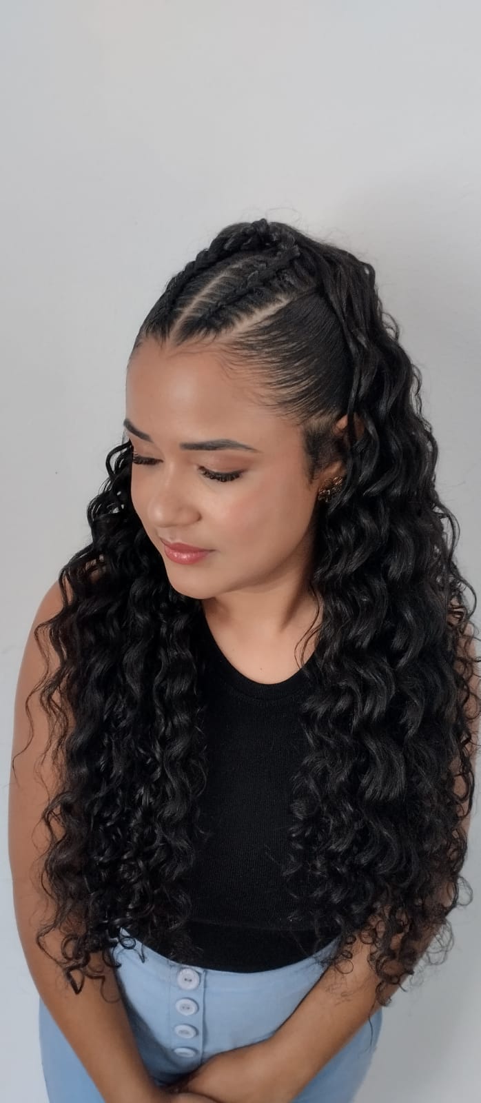 penteado social para cabelo curto e fino