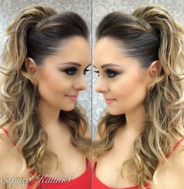 ideias de penteado social para casamento convidada