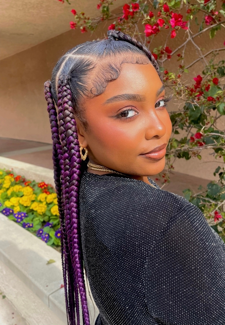 trança nagô infantil festa junina