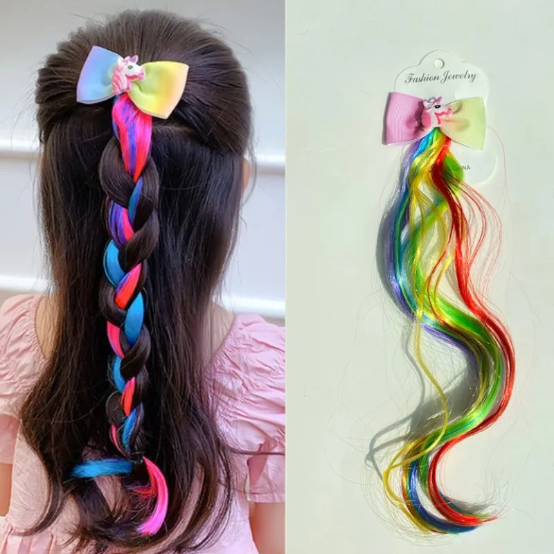 penteado unicórnio infantil passo a passo