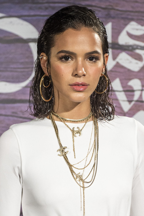 penteados com cabelo molhado