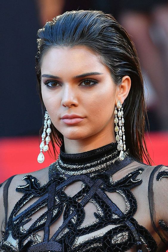 penteados com cabelo molhado