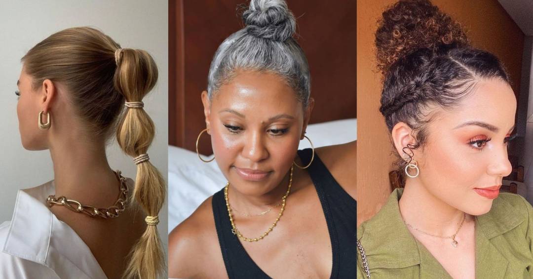 penteados para cabelo sujo