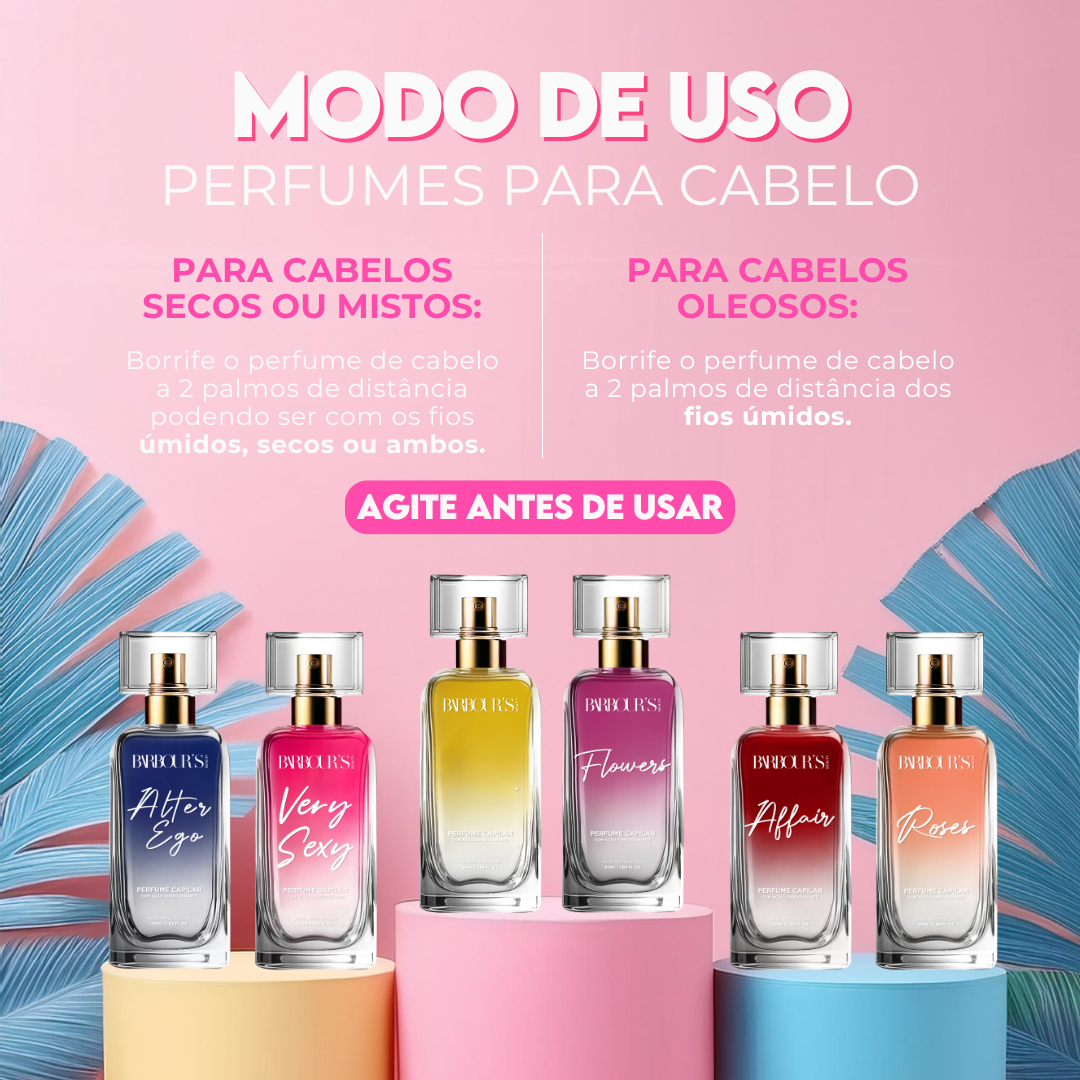 Perfume capilar marcas importadas