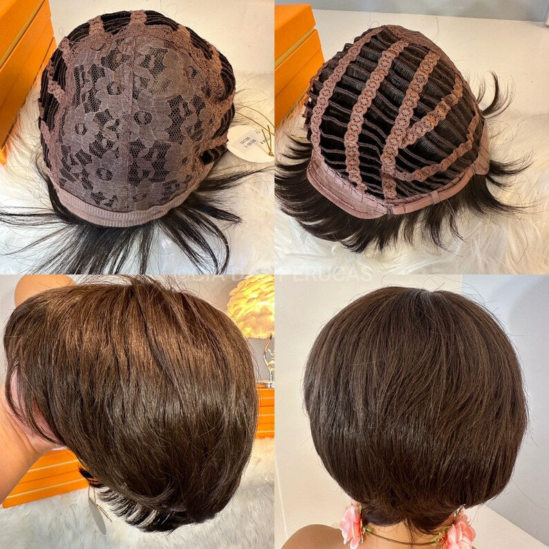 perucas de cabelo humano