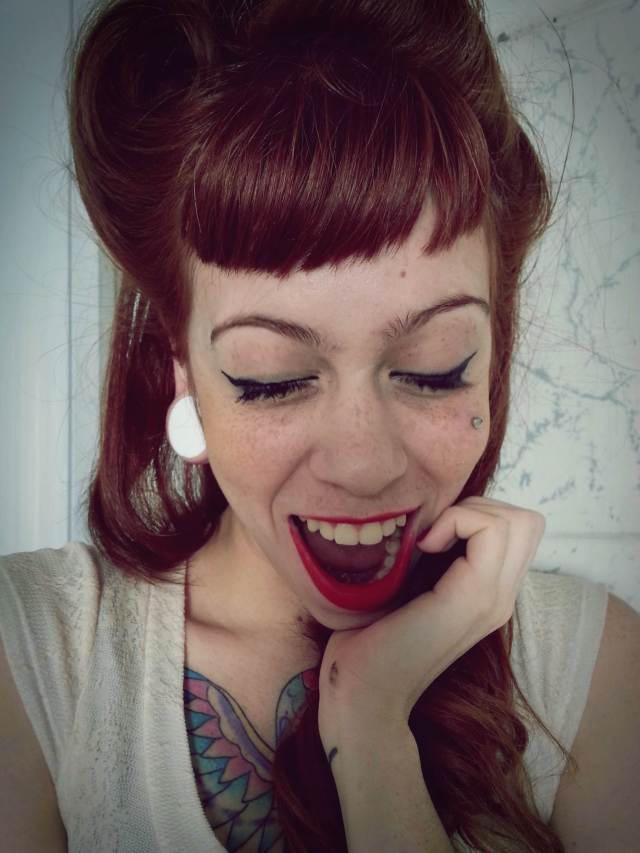 pin up cabelo comprido