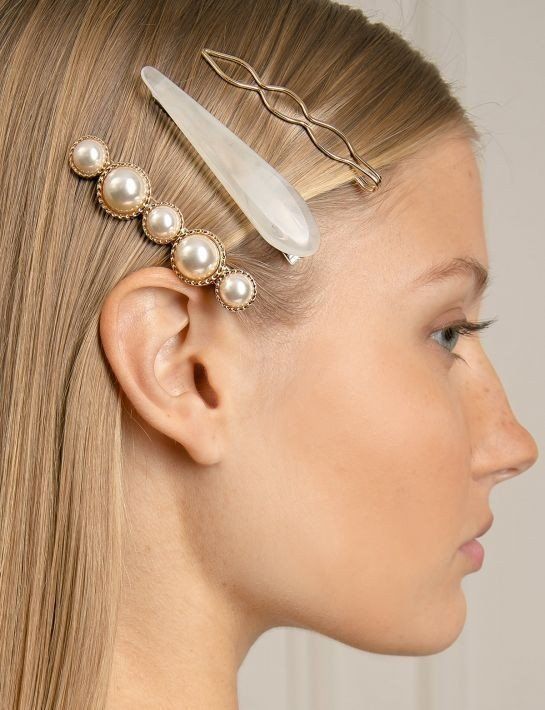 presilhas de cabelo tendencia