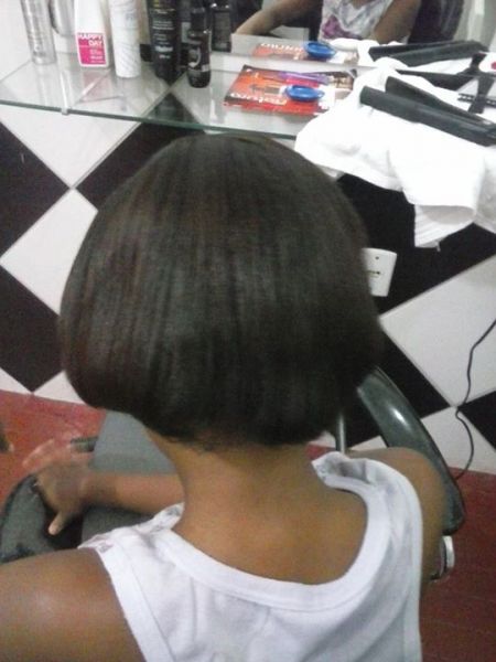 progressiva em cabelo curto