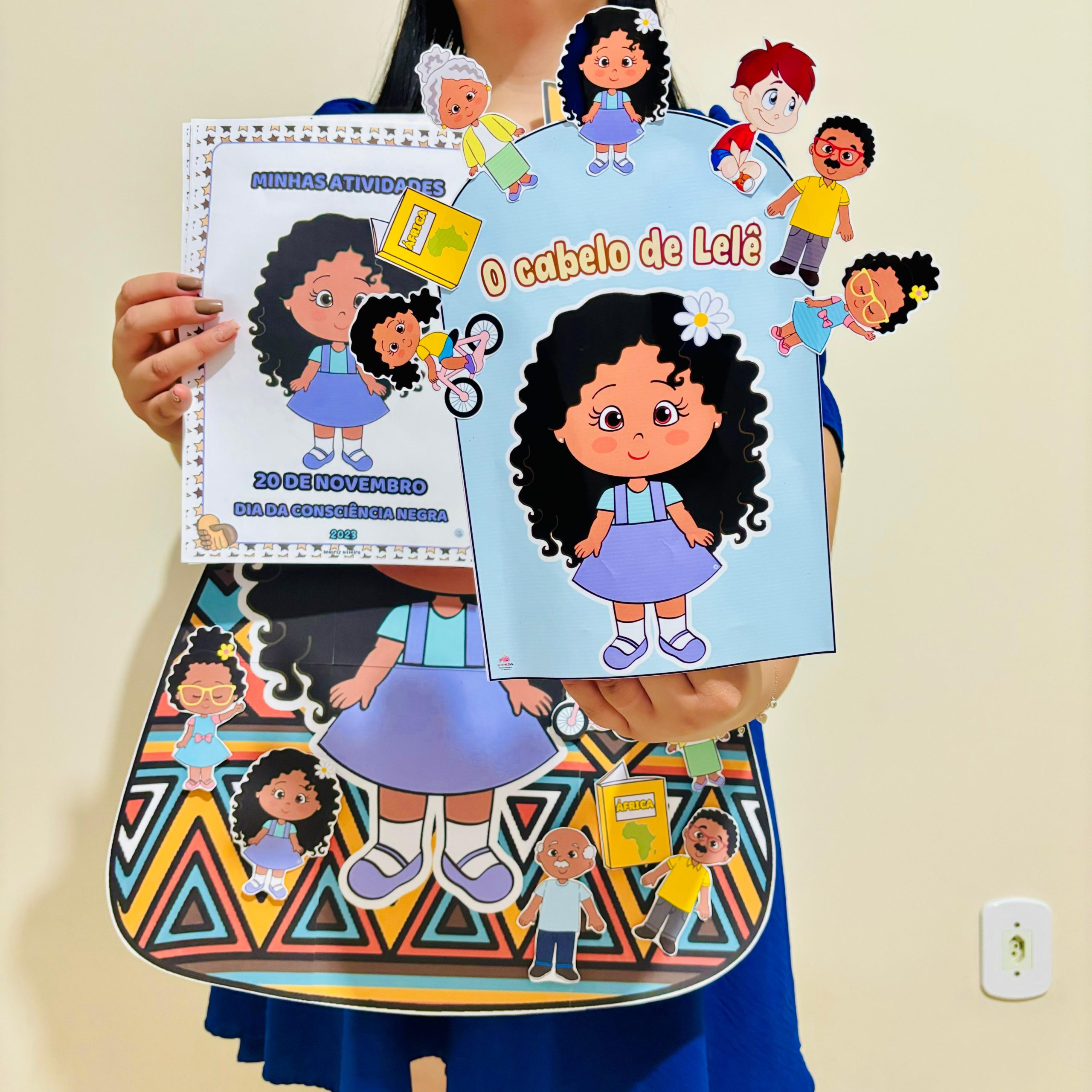 Atividades Criativas Inspiradas em O Cabelo de Lelê para Educação Infantil