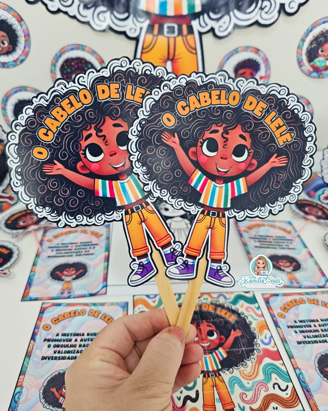 Atividades Criativas Inspiradas em O Cabelo de Lelê para Educação Infantil