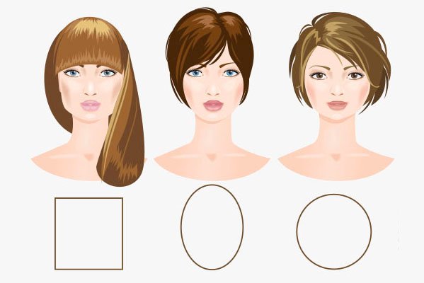 que corte de cabelo combina com rosto oval