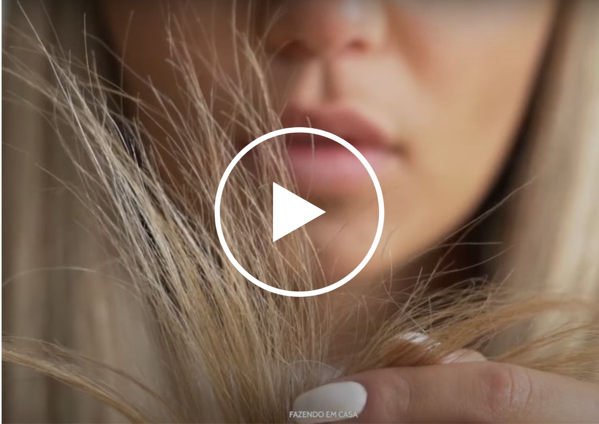 receita caseira para queda de cabelo