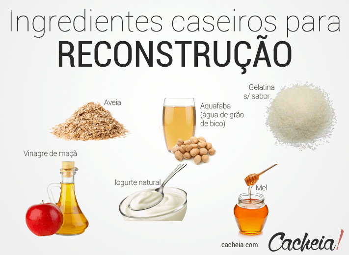 reconstrução capilar caseiro para cabelo cacheado