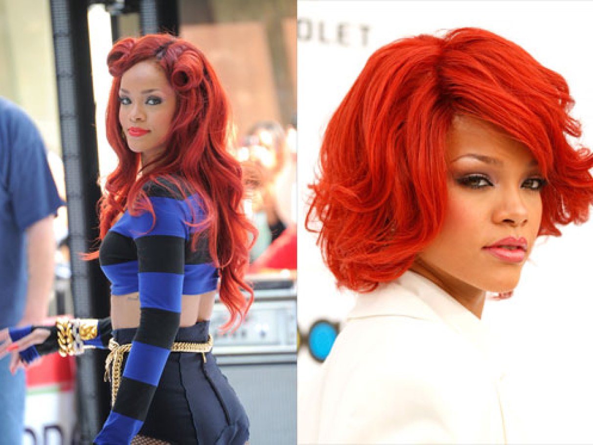 Cabelo Vermelho: Qual o Tom Ideal para Você se Inspirar na Rihanna?
