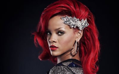 como evitar desbotamento cabelo vermelho rihanna