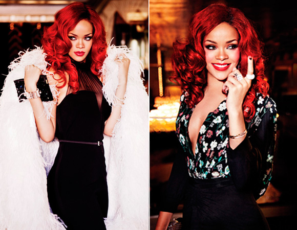 como evitar desbotamento cabelo vermelho rihanna
