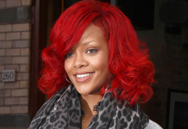 cabelo vermelho rihanna vs outras celebridades