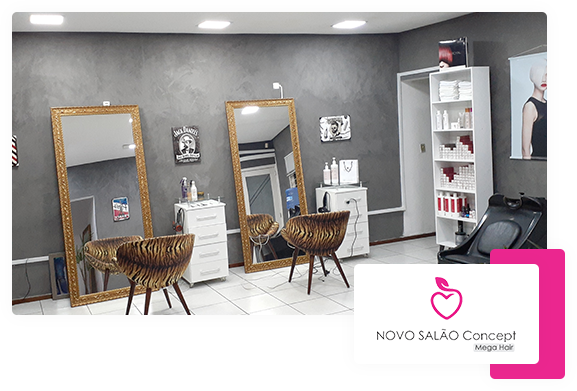 Salão de luxo para mega hair São Paulo