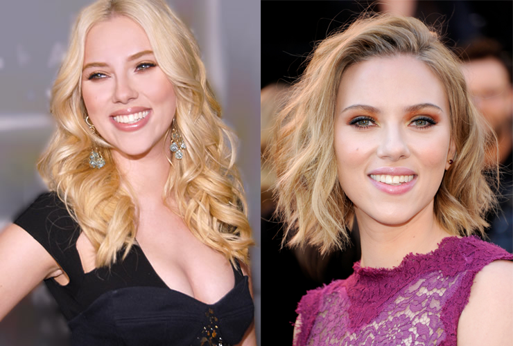 scarlett johansson cabelo curto