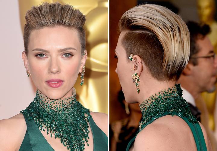 Cortes de Cabelo Curto para Rosto Triangular Invertido: Inspirações Além da Scarlett