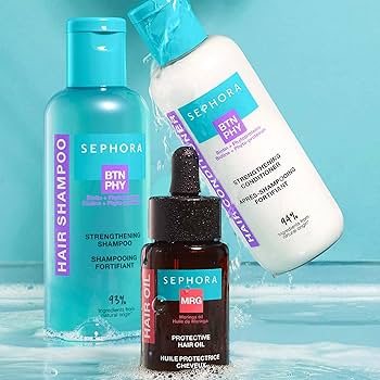 Shampoo com ingredientes naturais Sephora