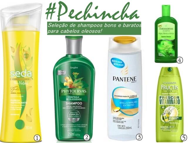 shampoo para cabelo oleoso barato