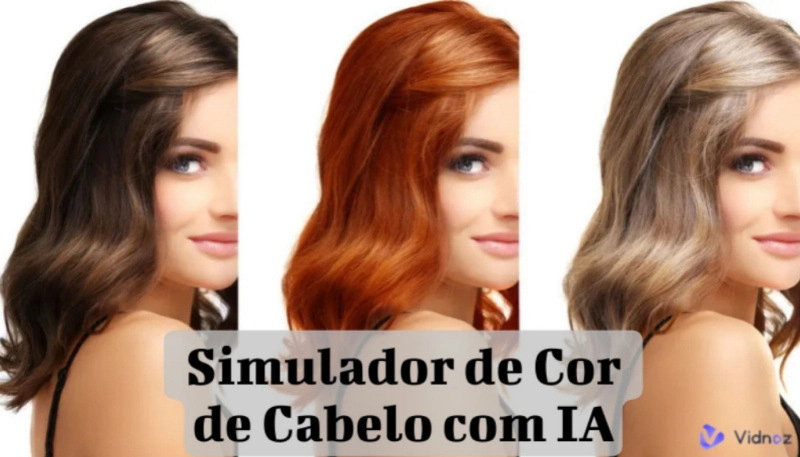 simulador de tintas de cabelo