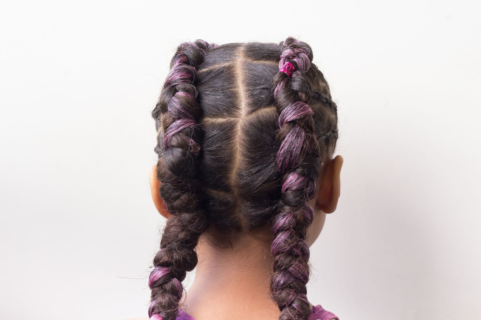 penteado cabelo solto infantil Pinterest