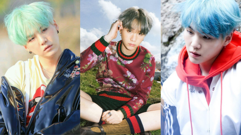 Por Trás das Eras: O Significado do Cabelo Azul de Suga em 'The Most Beautiful Moment in Life