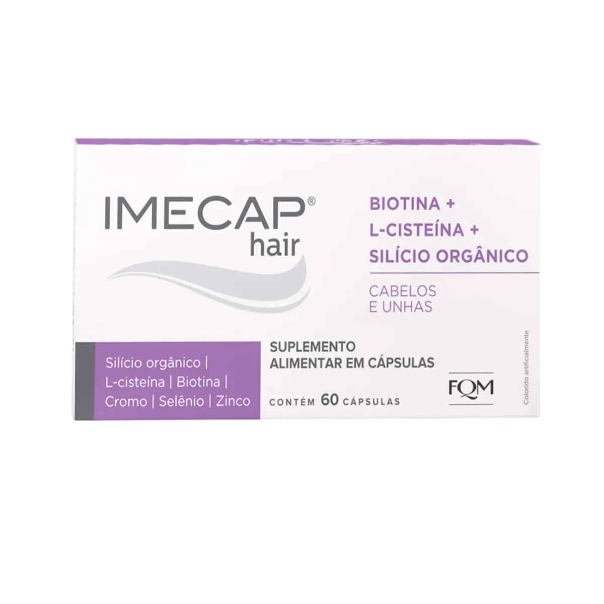 Suplemento capilar com biotina e silício preço