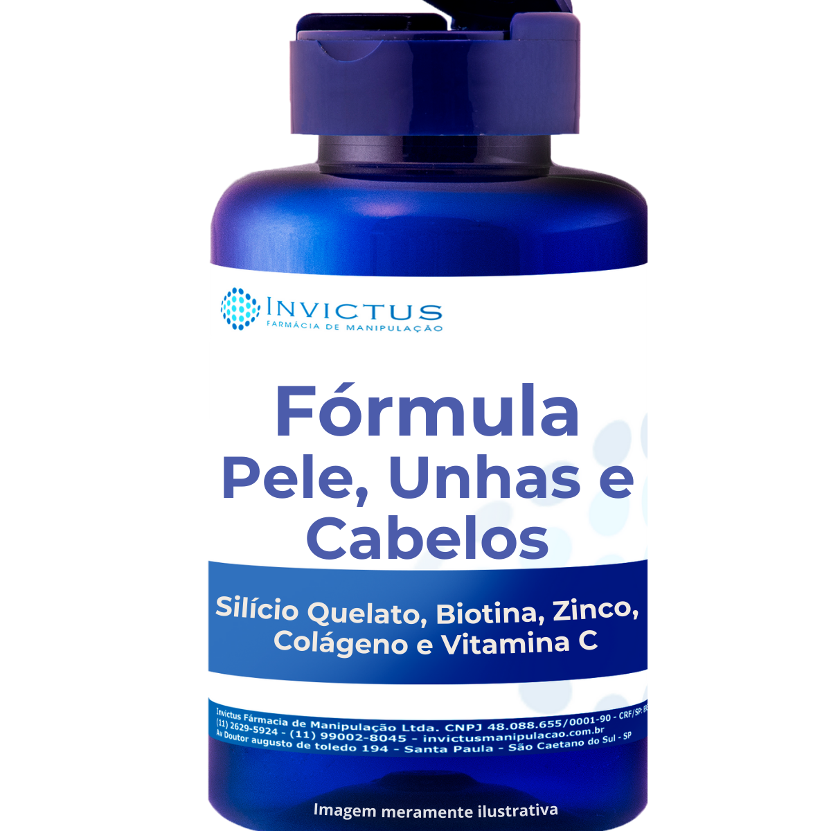 Suplemento capilar com biotina e silício preço