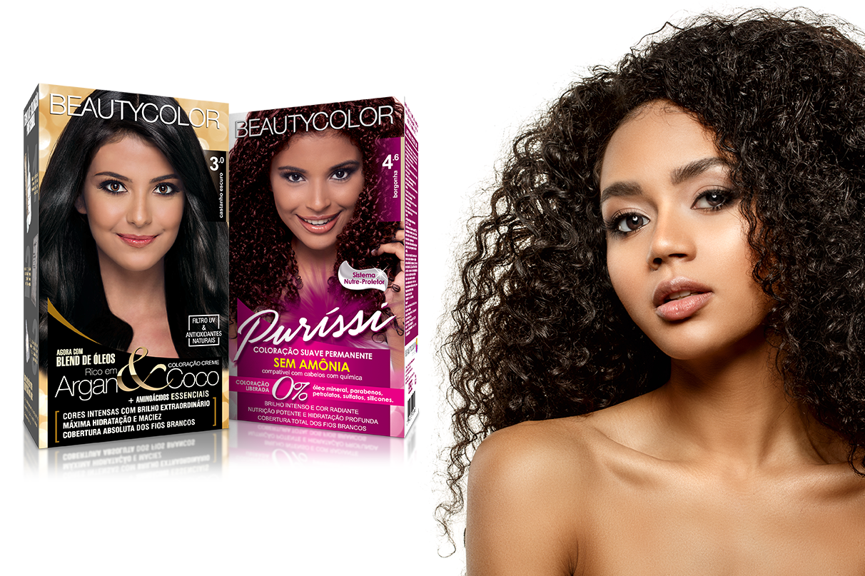 teste do cabelo na agua