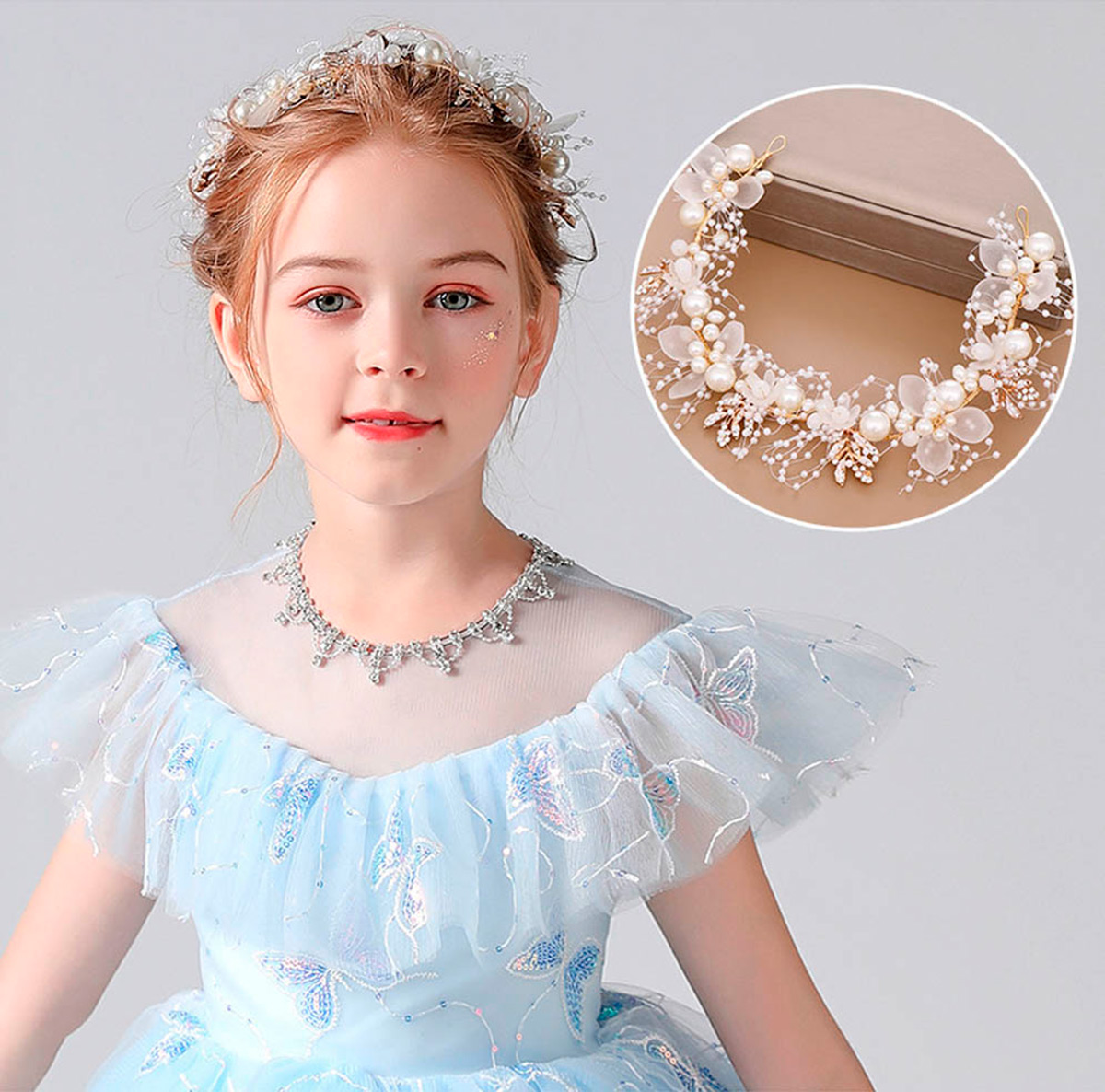 tiara para cabelo infantil