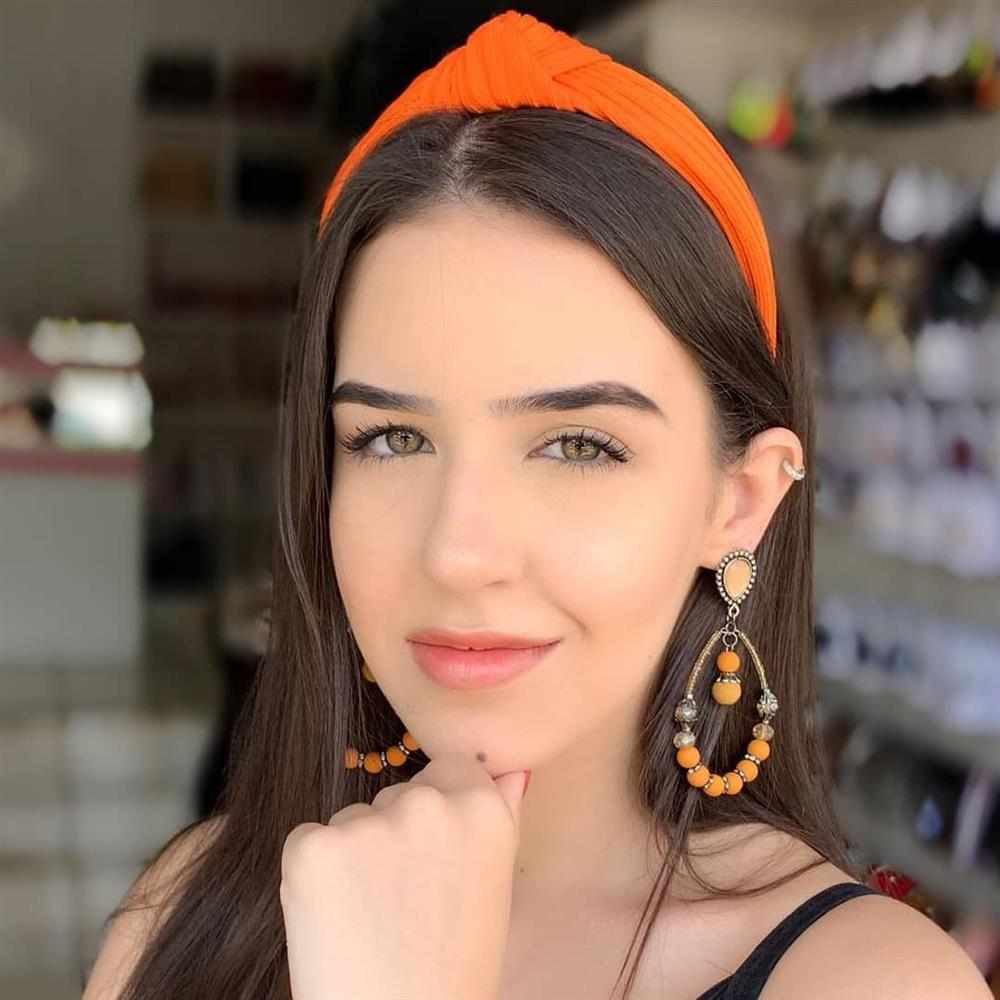 tiara nuvem de pelúcia para skincare