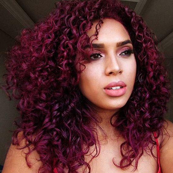 tinta para cabelo marsala