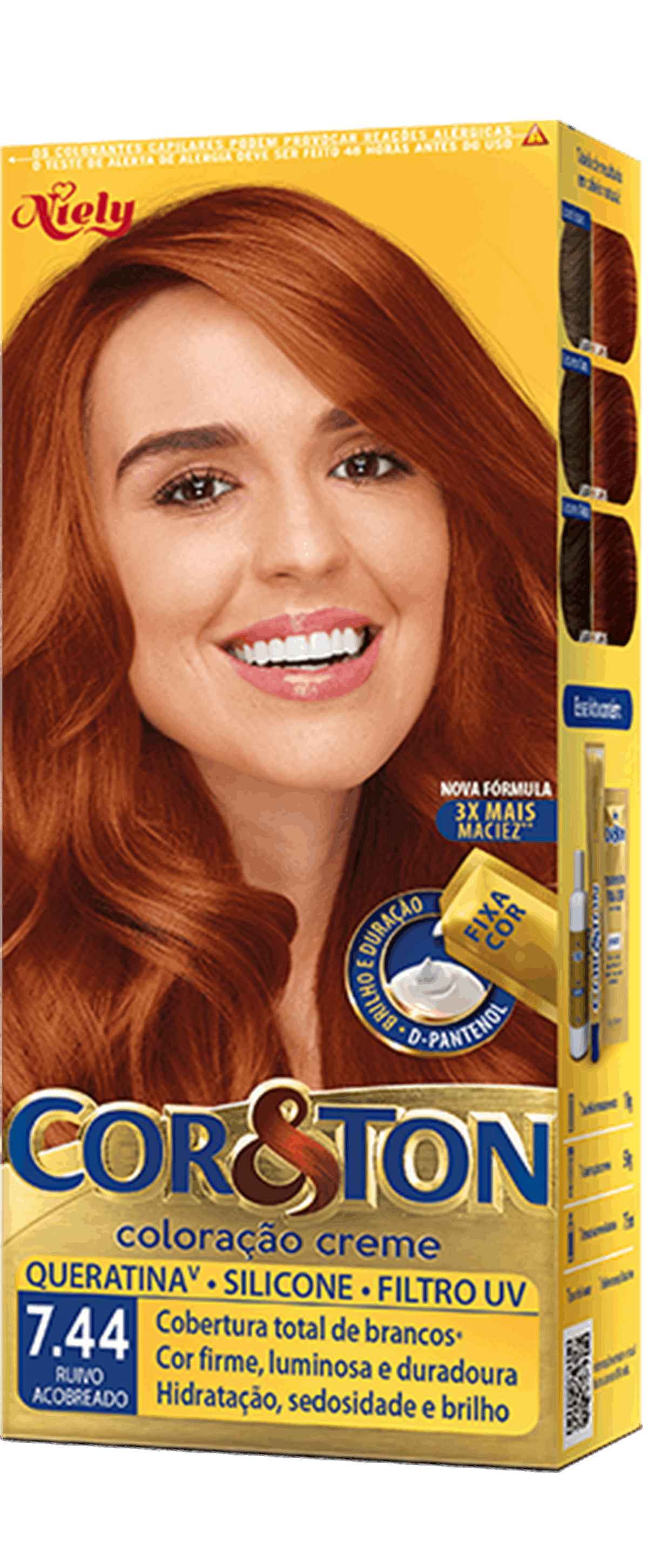 tinta para cabelo ruivo