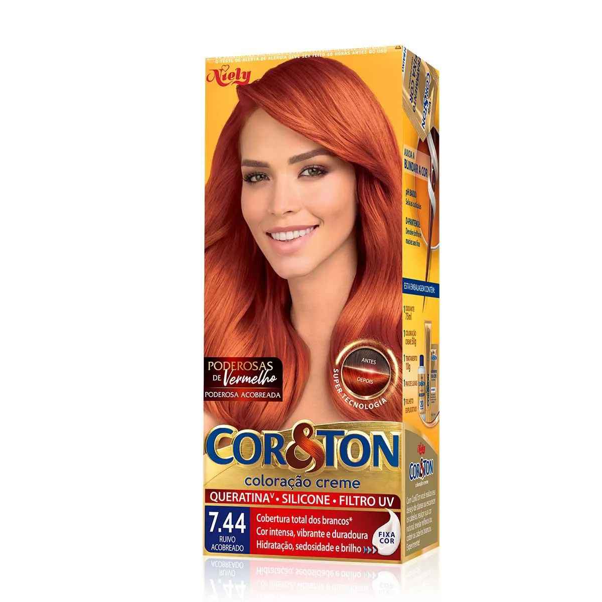 Tonalizantes Veganos para Ruivo: Kamaleão Color Capivara e Flamingo